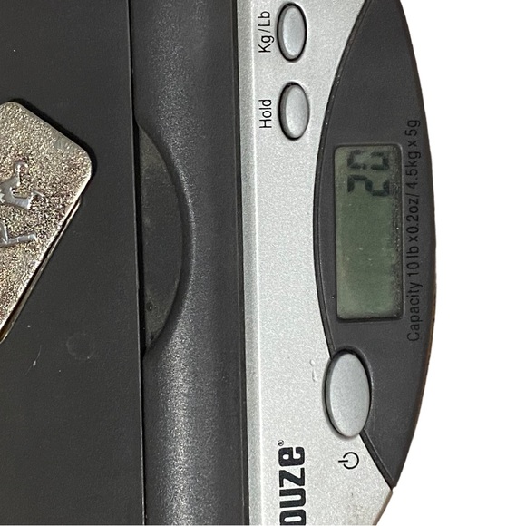 Vintage RB Sterling Silver Money Clip - Picture 3 of 5